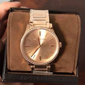 BRAND NEW MK ROSE GOLD